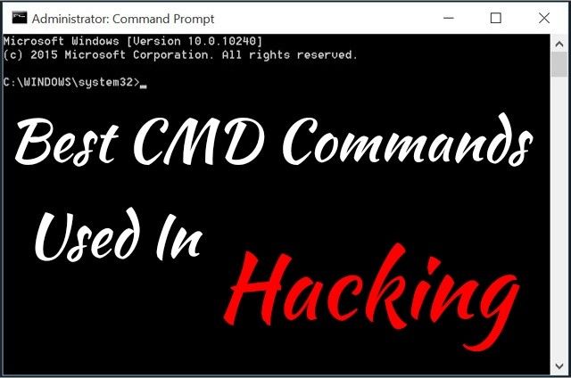 cmd hacking commands windows 10